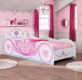 Cama Infantil Móveis Estrela – Carruagem 88x188cm