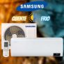Ar-condicionado Split Samsung Inverter 12.000 BTUs – Quente e Frio WindFree AR12TSHCBWKNAZ