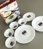 Aparelho de Jantar Saturno 16 Peças com Tigelinha Duralex Opaline – Nadir Figueiredo