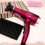 Secador de Cabelos Mondial, Chrome Pink, 110V, 2000W – SC-36