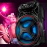 Caixa Amplificada Mondial Connect Party Plus CM-250 com Bluetooth, USB e Rádio FM – 250W