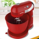 Batedeira Britânia BBT350V com 4 Velocidades – Vermelha/Prata