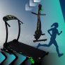 Esteira Eletronica Dream Fitness CONCEPT 1.8 BIVOLT, Preto
