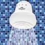 Chuveiro Elétrico Fame Super Ducha Quattro 110V – 5400W Branco Multitemperatura com Chuveirinho