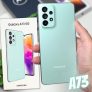 Smartphone Samsung Galaxy A73 5G, 8GB RAM, 128GB, Dual Chip, Tela Infinita de 6.7″ Verde