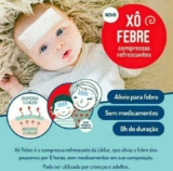 Xô Febre – compressas refrescantes para alivio da febre, Likluc, Azul Oceano, Tamanho Único