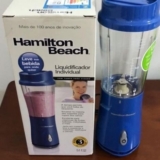 Liquidificador Individual, Azul, 110v, Hamilton Beach