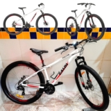 Bicicleta Aro 29 Caloi Vulcan Branca Tam. 17