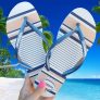Chinelo Slim Nautical, Havaianas, Feminino