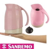 Bule Térmico Plástico, Linha Cuidar, 700 ml, Rosa Baby, Sanremo