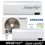 Ar-condicionado Split Samsung Digital Inverter – 9.000 BTUs Frio WindFree