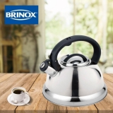 Chaleira Brinox Inox com Apito 2,7L – Roma