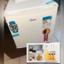 Frigobar, 45L, Branco, 110v, Midea