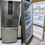 Geladeira/Refrigerador Brastemp Frost Free Inverse – 443L com Turbo Ice BRE57 AKANA