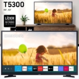 Smart TV LED 43″ FULL HD Samsung UN43T5300AGXZD – Wifi, HDMI