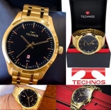 Relógio Technos Masculino Steel Dourado – 2115MSBS/4P