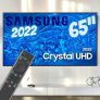 Smart TV 65” 4K Crystal UHD Samsung UN65BU8000 – VA Wi-Fi Bluetooth Alexa Google Asistente 3 HDMI