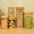 Kit 5 Potes de Vidro Hermético com Tampa de Bambu para Mesa – Oikos