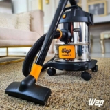 Aspirador de Pó e Água WAP GTW INOX 12 1400W 12 Litros 160 mbar Barril Aço Inox com Soprador 220V