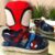Sandália Infantil Grendene Kids Homem-Aranha com Almofada Menino