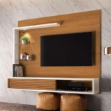 Painel para TV até 50” 3 Prateleiras Madetec – Frizz Select