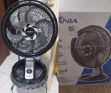 Ventilador Britânia, BVT410P Turbo, Preto, 127v, 47cm, Hélice de 6 pás, Classificação energética A, Super Silencioso, 3 velocidades , Potência 155W