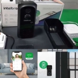 Campainha Inteligente Para Vídeo Porteiro Wi-Fi Allo w5 Preto Intelbras