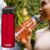 CamelBak Eddy+ Garrafa de água com renovação Tritan – topo com canudo, 740 ml, Cardinal