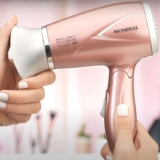 Secador de Cabelo Mondial SC-47-GR Golden Rose – para Viagem Dobrável com Íons Turmalina 1200W