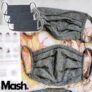 Kit 6 Máscaras Algodão, Mash, Unissex