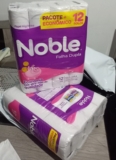 Papel Higiênico Folha Dupla Noble Neutro 12 Rolos De 20M