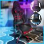 Cadeira Gamer Reclinável Preta e Vermelha – GAM-VE1 Otello