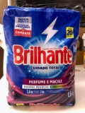 Sabão em Pó Brilhante Cuidado Total Roupas Brancas – e Coloridas Original 1,6kg