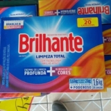 Sabão em Pó Brilhante Limpeza Total Blindagem das – Cores Original 1,6kg
