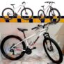 Bicicleta Aro 29 Caloi Vulcan com 21 Marchas, Quadro 15″ e Suspensão Dianteira – Branca