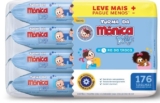 Toalhas Umedecidas Turma da Mônica Baby, Hora da Troca, 176 Unidades Leve Mais Pague Menos, Turma da Mônica Baby, Azul