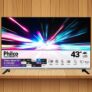 Smart TV LED 43″ 4K Philco Roku TV PTV43G70R2CSGBL HDR10, Dolby Audio, Processador Quad-core