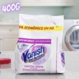 Tira Manchas Vanish Crystal White Oxi Action em Pó – Refil 400g
