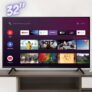 Smart TV 32” HD D-LED Rig Vizzion BR32D1SA – IPS Wi-Fi 2 HDMI 2 USB