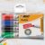 Pincel Marcador de Quadro Branco BIC Marking, Recarregável, 4 Cores Clássicas, Ponta Redonda