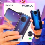 Smartphone Nokia 5.4 128GB Azul 4G 4GB RAM 6,39” – Câm. Quádrupla + Selfie 16MP com Pacote Office