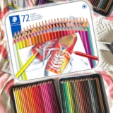 Lápis de Cor Hexagonal, Staedtler, 175 M72, 72 Cores