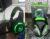 Headset Gamer Warrior Rama P3+USB Stereo com Adaptador P2 LED Verde