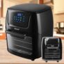 Fritadeira Elétrica sem Óleo/Air Fryer Amvox – Arf 1222 Oven Preta