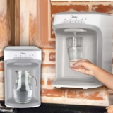 Purificador de Água Midea de Mesa e Parede – Eletrônico Branco ED2 PBTBNB Água Gelada e Natural