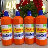 Kit Desinfetante Lysoform Bruto Suave Odor – 1L 4 Unidades