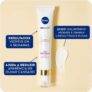 NIVEA Antiolheiras Luminous 630 – Reduz as Marcas Escurecidas – Uniformizador facial para área dos olhos com cafeína energizadora que reduz as bolsas e ácido hialurônico que auxilia a diminuir linhas finas – 15ml