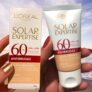Protetor Solar Facial L’Oréal Paris Solar Expertise Antirrugas Com Cor FPS 60, 40g