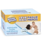 Pom Pom Leve Mais Pague Menos, Kit Sabonete Hidratante, 70g cada – Total 350 g
