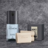 Conjunto Desodorante Corporal e Sabonete Natura Homem